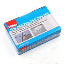 Hilka Tools Tile Spacers 2mm 1500 Piece