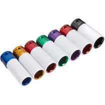 Blue Spot Tools 1/2 Inch Alloy Wheel Impact Sockets (17-27mm) 7 Piece
