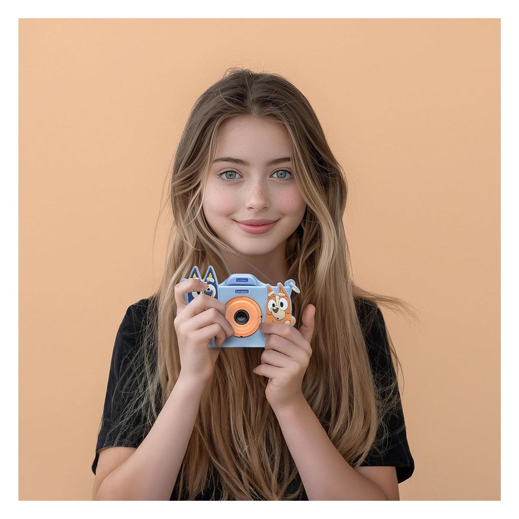 Lexibook Bluey Kids Camera With Protective Cover Blue
