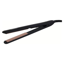 Carmen Noir Hair Straightener Ceramic Plates And Anti Tangle 360 Swivel Cord Black & Copper