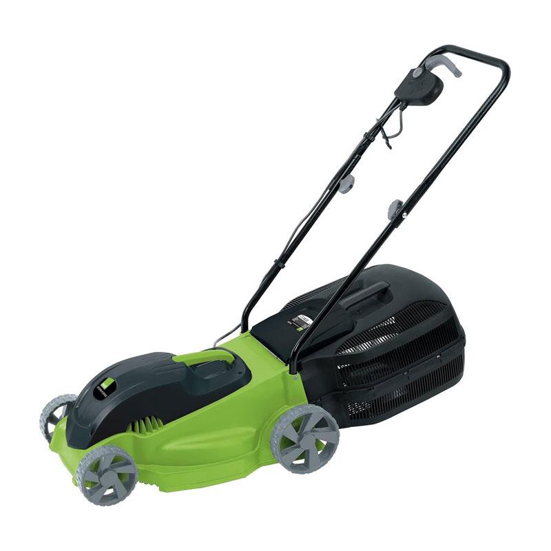 Draper Storm Force Lawn Mower 380mm Cutting Width 45L Grass Collection Bag 1400W 230V