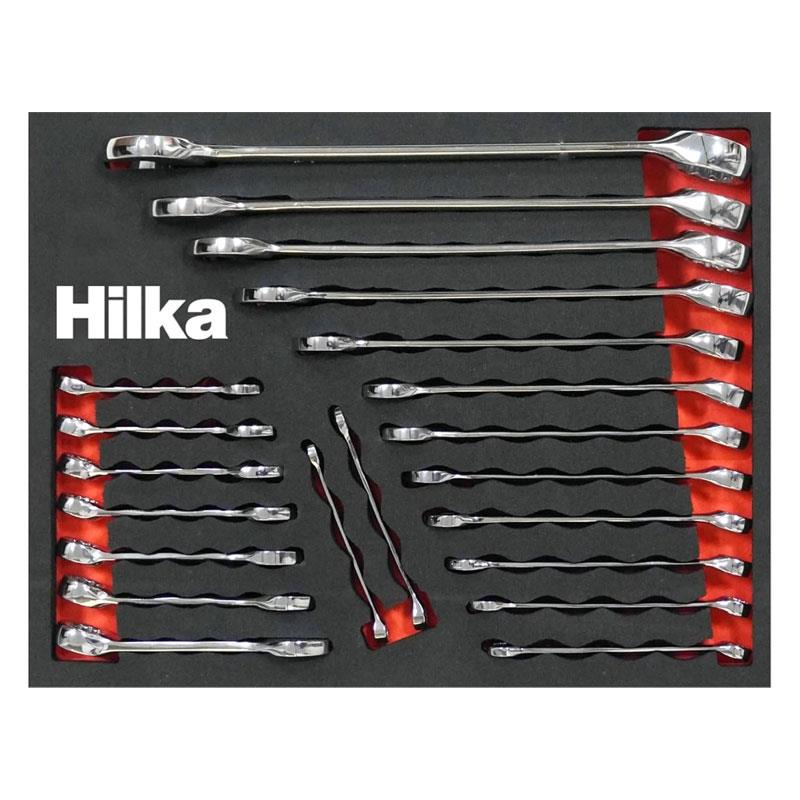 Hilka Tools Combination EVA Spanners Set Metric 21 Pieces