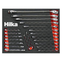 Hilka Tools Combination EVA Spanners Set Metric 21 Pieces