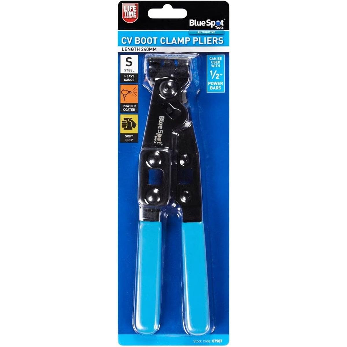 Blue Spot Tools CV Boot Clamp Pliers Blue