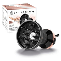 Bellissima Italia Diffon Ceramic Hair Dryer 700W Black & Gold