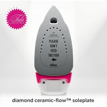 Oliso TG1600 Pro Plus Smart Iron With iTouch Auto Lift Diamond Ceramic Soleplate Tula Pink Edition