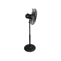 Igenix 16 Inch Pedestal Fan 3 Speed Settings Quiet Oscillating 45W Black