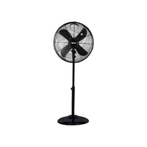 Igenix 16 Inch Pedestal Fan 3 Speed Settings Quiet Oscillating 45W Black