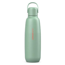 SodaStream Fizz & Go Cool Stainless Steel Double Insulated Carbonated Drinks Bottle 0.9 Litre Mint Green