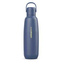 SodaStream Fizz & Go Cool Stainless Steel Double Insulated Carbonated Drinks Bottle 0.9 Litre Storm Blue