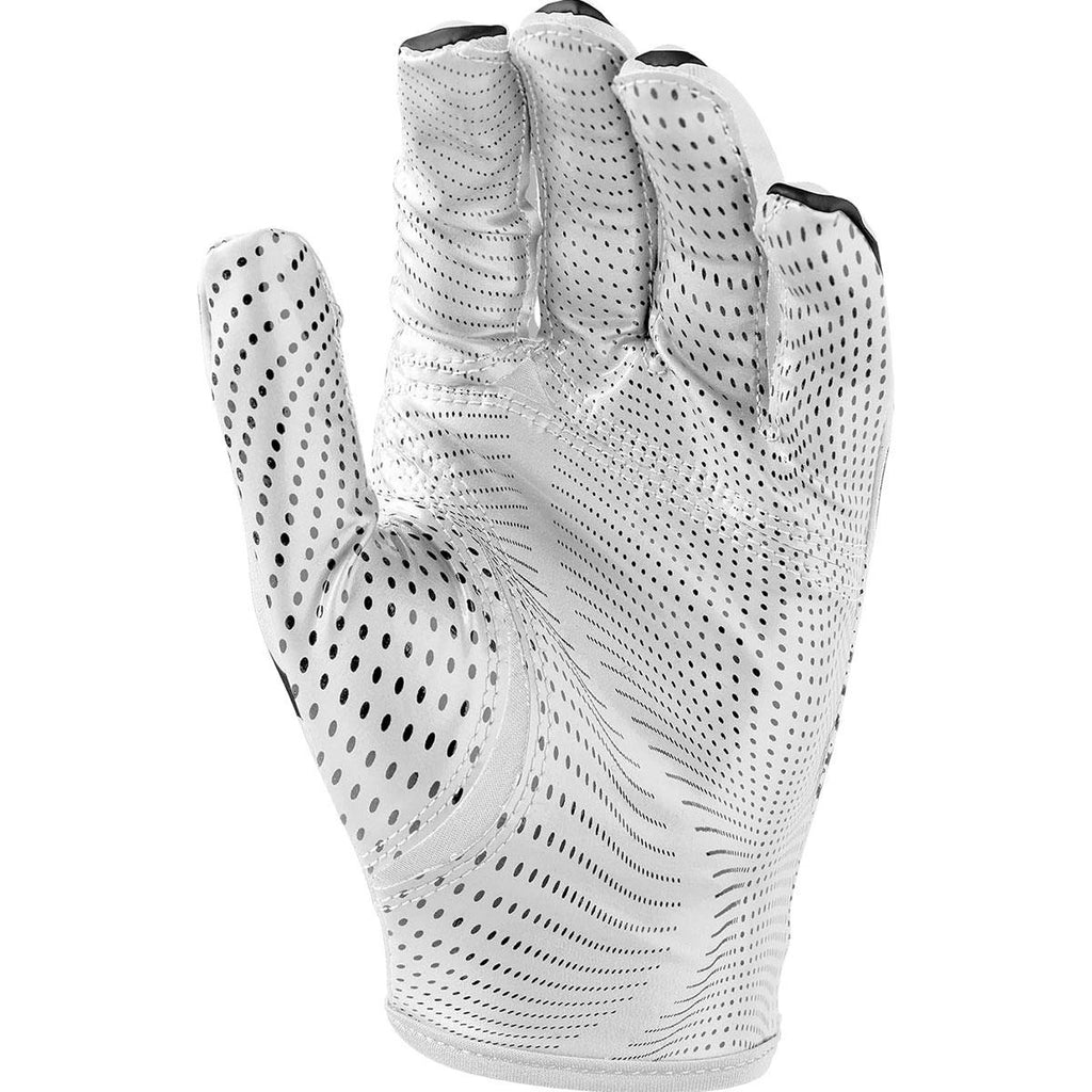 Wilson NFL Stretch Fit American Football Receiver Gloves Adult OSFM White/Black