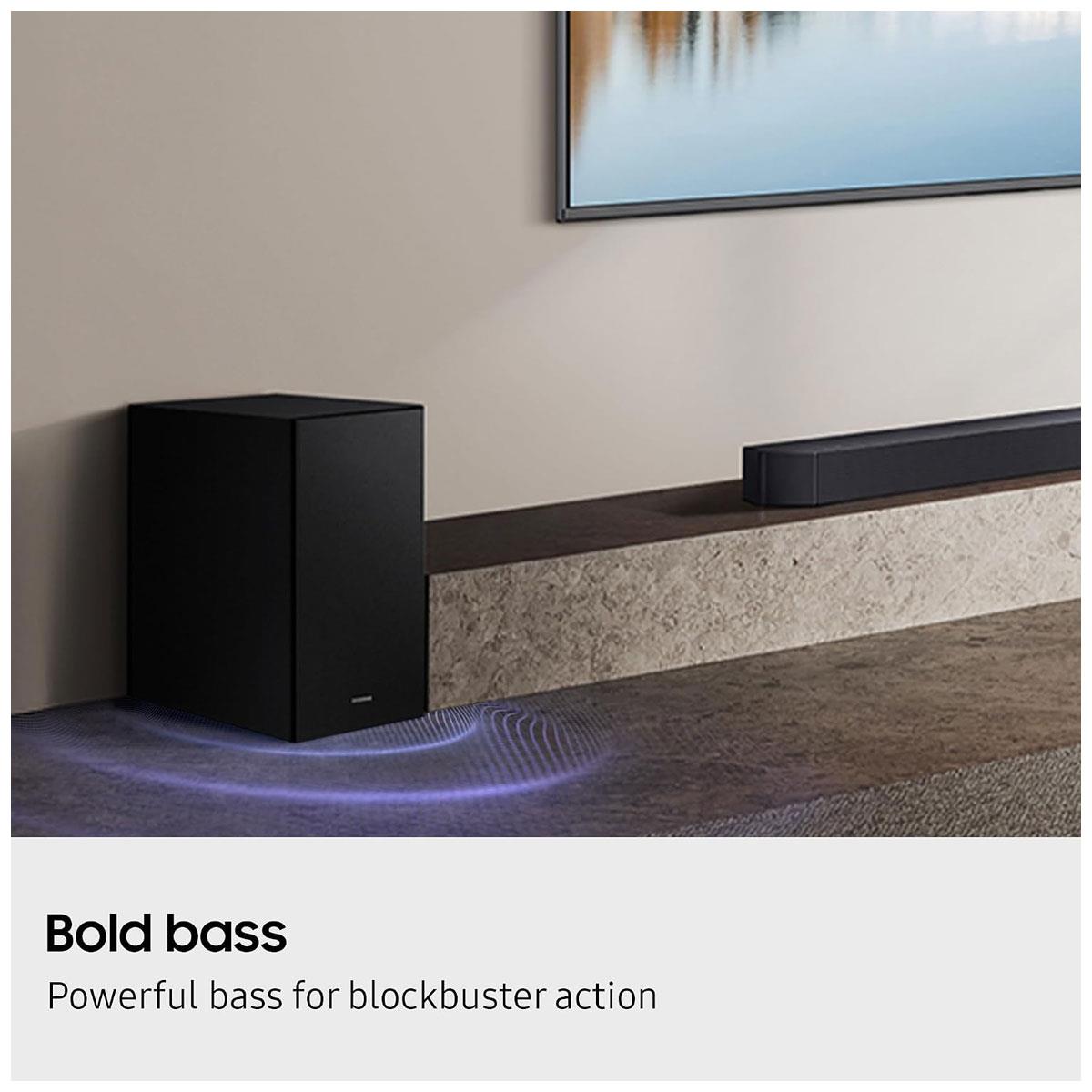 Samsung 3.1.2 Q-Series Wireless Sound Bar With Dolby Atmos 380W Black