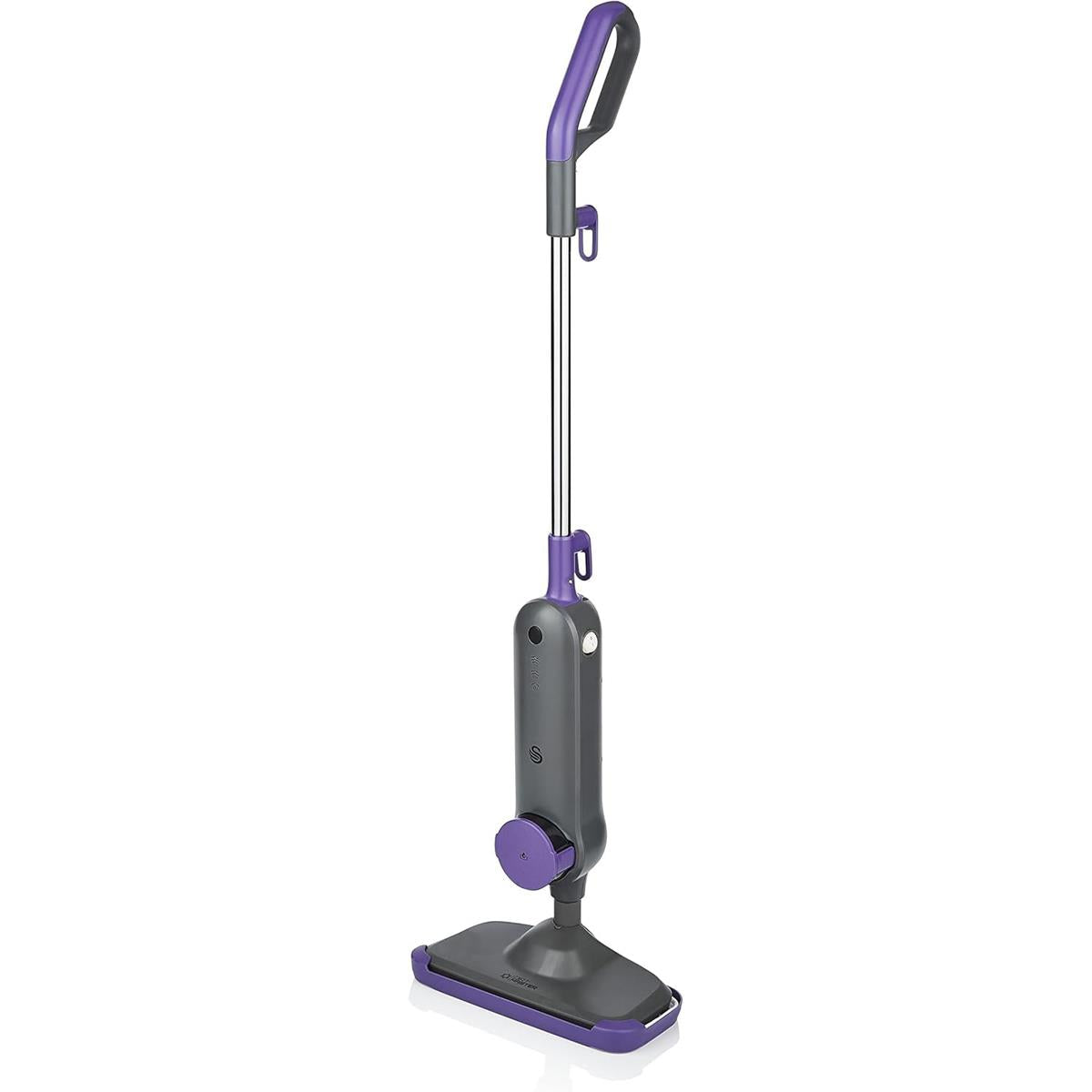 Swan Dirtmaster Multifunctional Steam Mop 1300W 330ml Capacity Water Tank Purple And Grey
