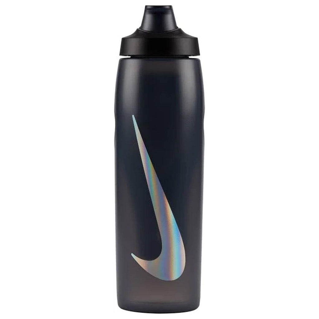 Nike Refuel Bottle Locking Lid 32Oz/946ml Anthracite/Black/Silver Iridescent