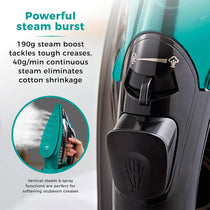 Tower Ceraglide Elite Steam Iron 3100W 265ml Water Tank Black And Teal