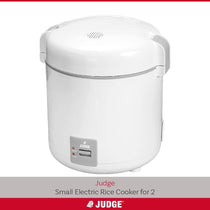 Judge Electric Rice Cooker 300ml Fully Automatic Removable Non-Stick Rice Pot 250W White