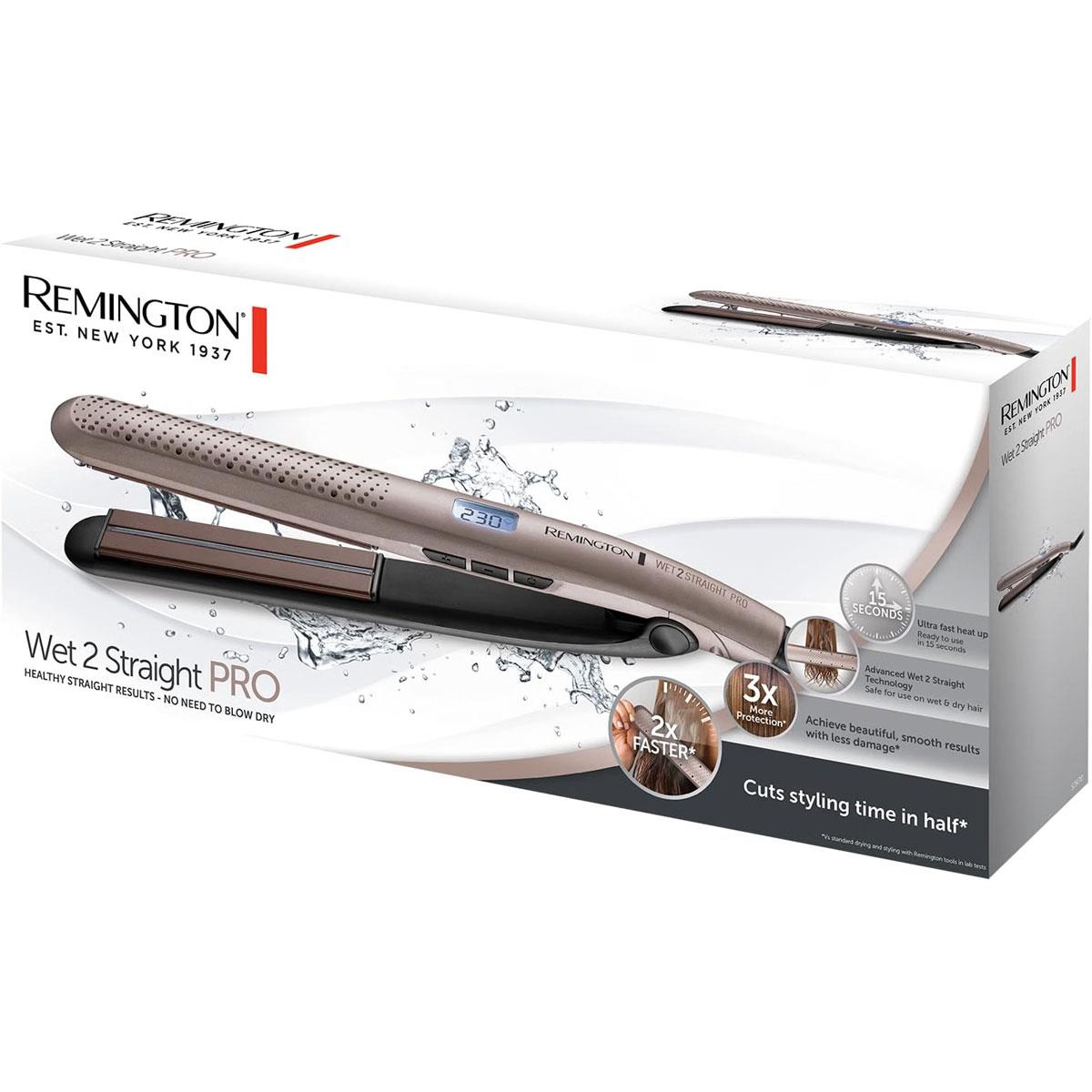 Remington Wet 2 Straight Pro Hair Straightener Bronze