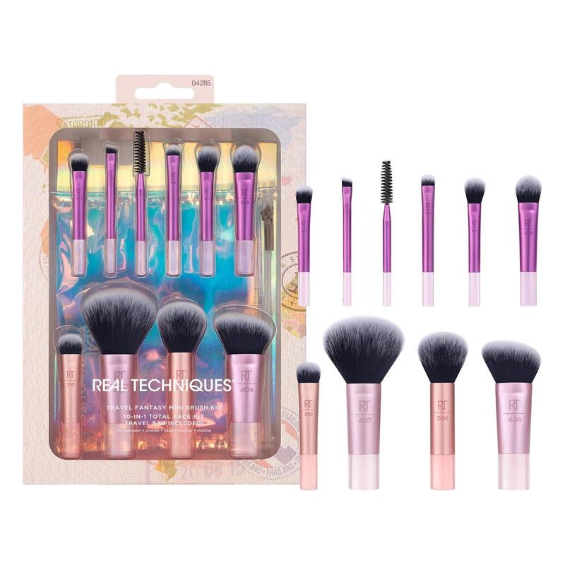 Real Techniques Travel Fantasy Mini Brush Kit 11 Piece Set