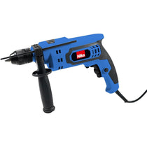 Hilka Tools Corded Electric Impact Drill 1050W Variable Speed 13mm Keyless Chuck Blue