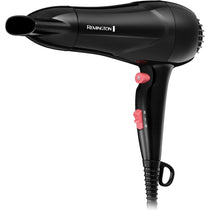 Remington My Stylist Hair Dryer Ionic & Ceramic Technology 2 Heat Settings 1900W Black/Pink