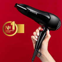 Remington My Stylist Hair Dryer Ionic & Ceramic Technology 2 Heat Settings 1900W Black/Pink