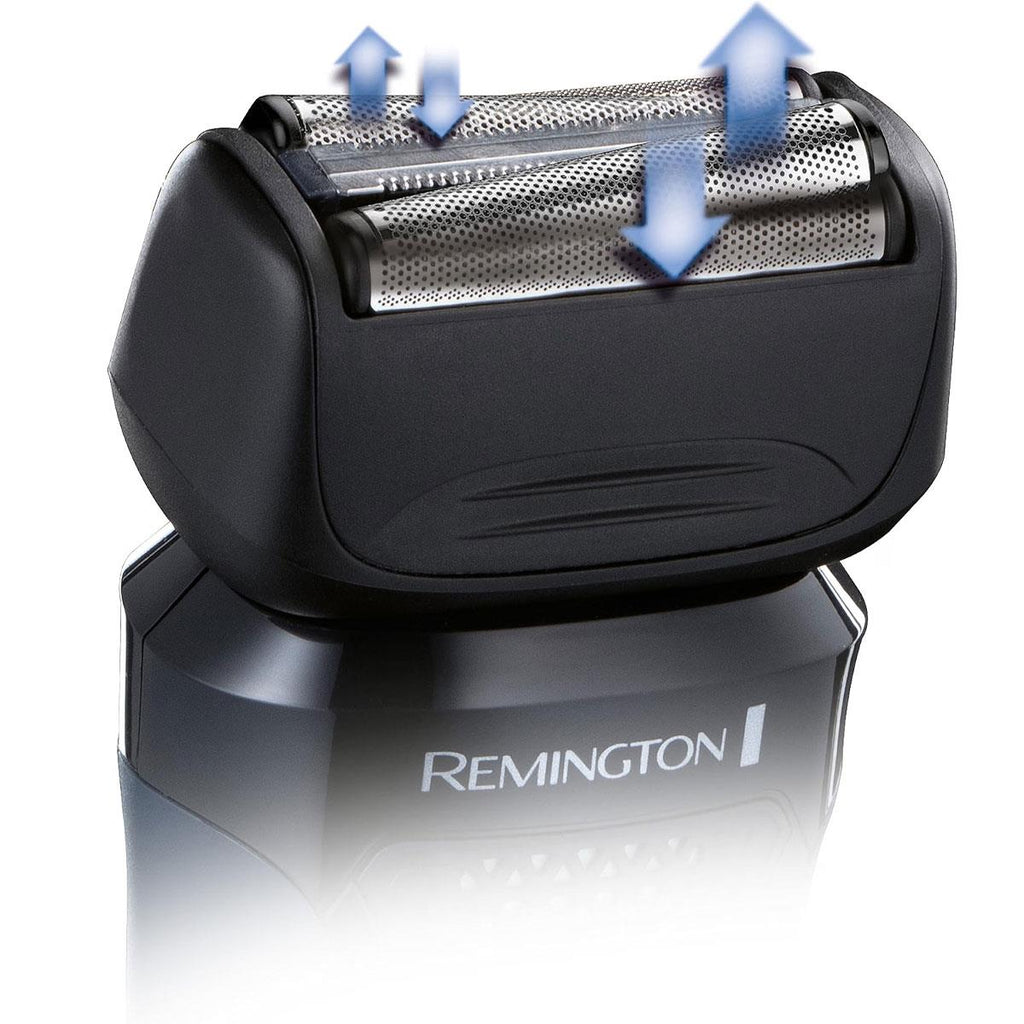 Remington F4 Men's Electric Shaver Cordless Wet & Dry Foil Shaver Flexible Cutting Pivoting Head Waterproof Black