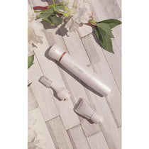 BaByliss TrueSmooth All-In-One Beauty Pen With Eyebrow Trimmer 3 Cutting Heads White
