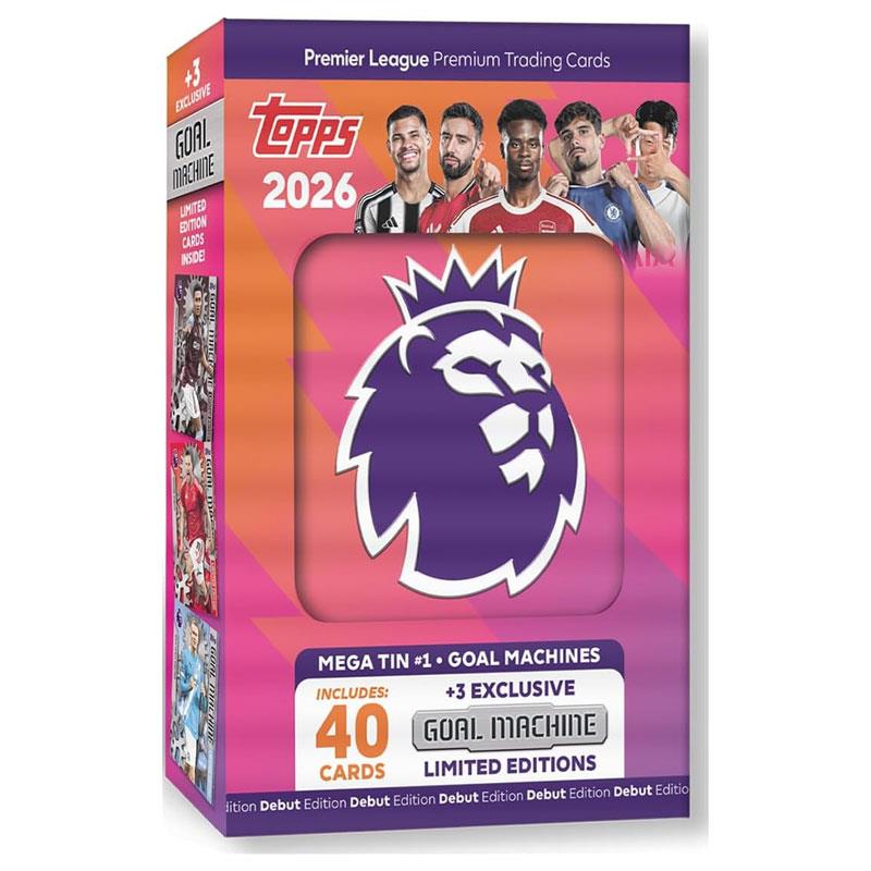 Topps Premier League Trading Card Game 2026 Mega Tin - Goal Machines