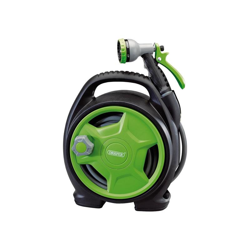 Draper Mini Hose Reel Set 10m With Spray Gun Multicolour Secondary image