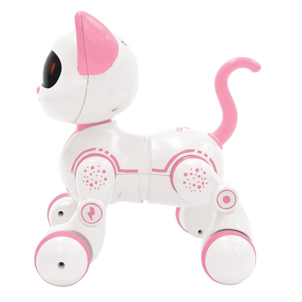 Lexibook Power Kitty Junior Programmable Smart Robot Cat Pink/White