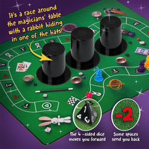 Ideal The Magic Rabbit Hat Game Hat Hiding Rabbit Finding Fun Childrens Board Games 2-4 Players