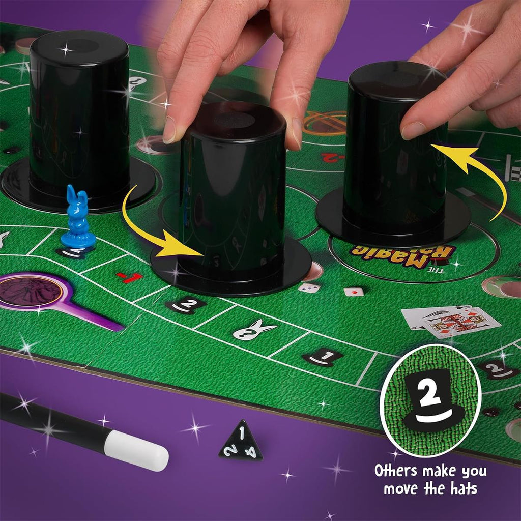 Ideal The Magic Rabbit Hat Game Hat Hiding Rabbit Finding Fun Childrens Board Games 2-4 Players