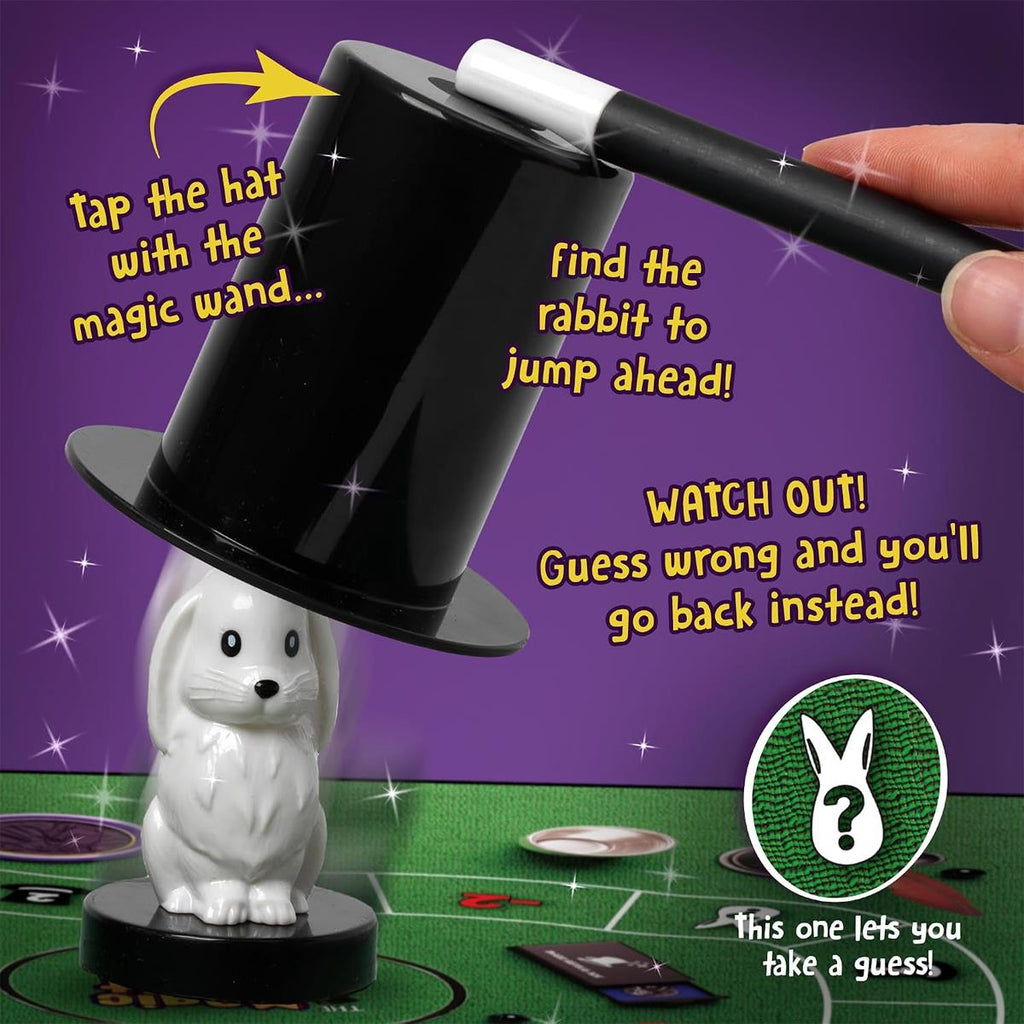 Ideal The Magic Rabbit Hat Game Hat Hiding Rabbit Finding Fun Childrens Board Games 2-4 Players