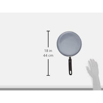 MasterClass Ceramic Non-Stick Induction-Safe Crepe Pancake Pan 24cm Black/Blue