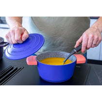 MasterClass Casserole Handle Cover Set 3 Piece Yellow Silicone Assist Handle Holder