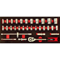 Hilka Tools 1/2 Inch Drive EVA Socket Set Metric 32 Piece