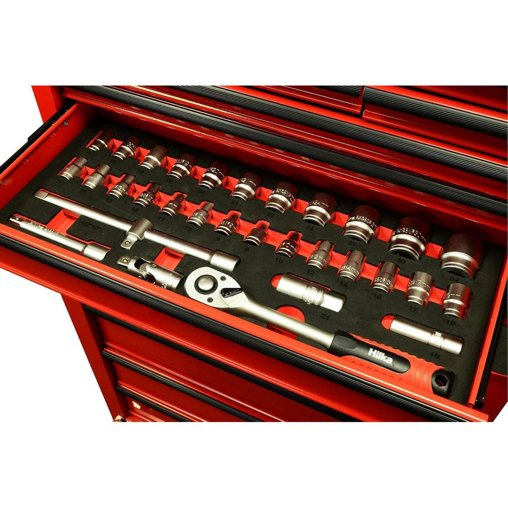 Hilka Tools 1/2 Inch Drive EVA Socket Set Metric 32 Piece