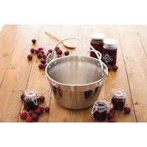KitchenCraft Home Made Mini Maslin Pan Stainless Steel 4.5 Litre Silver