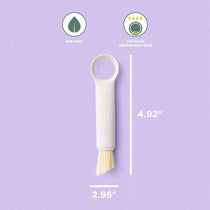 Chef'n 2-In-1 Shroombrush Mushroom Brush And Corer Vegetable Gadget Taupe