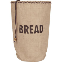 KitchenCraft Natural Elements Jute Bread Bag Drawstring Jute Cotton 34 x 17 x 42 cm Brown