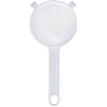 KitchenCraft Round Sieve/Tea Strainer 7cm Plastic Nylon-Mesh Extra-Small White