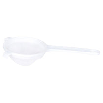 KitchenCraft Round Sieve/Tea Strainer 7cm Plastic Nylon-Mesh Extra-Small White