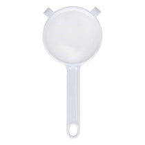 KitchenCraft Round Sieve/Tea Strainer 7cm Plastic Nylon-Mesh Extra-Small White