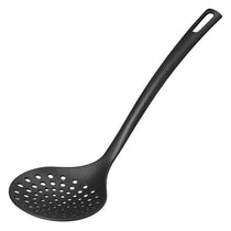 Chef Aid Nylon Skimmer BPA Free Heat Resistant Kitchen Utensil For Non Stick Cookware Black