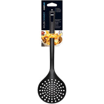 Chef Aid Nylon Skimmer BPA Free Heat Resistant Kitchen Utensil For Non Stick Cookware Black
