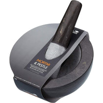 MasterClass Quarry Granite Mortar And Pestle Granite Black/Grey