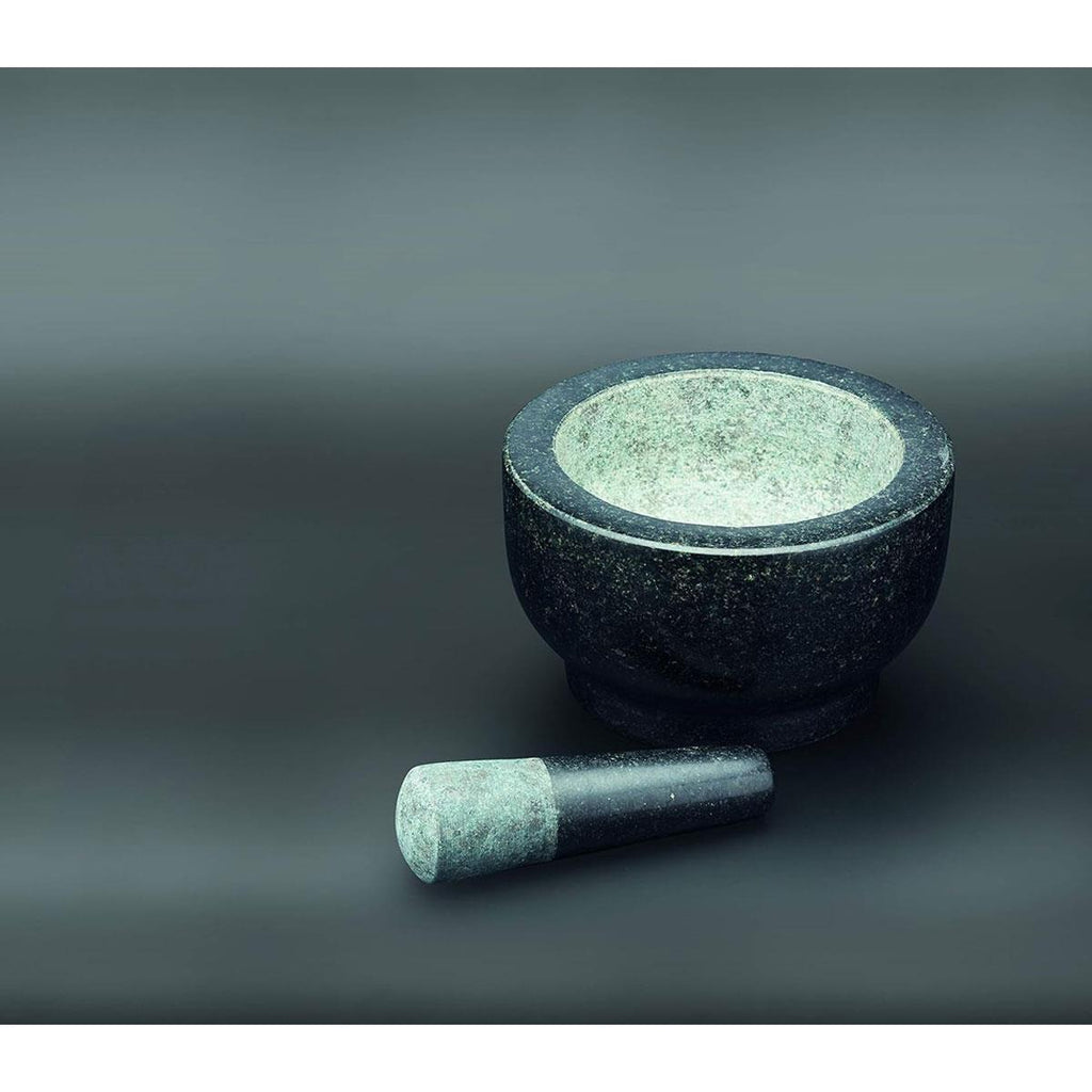 MasterClass Quarry Granite Mortar And Pestle Granite Black/Grey