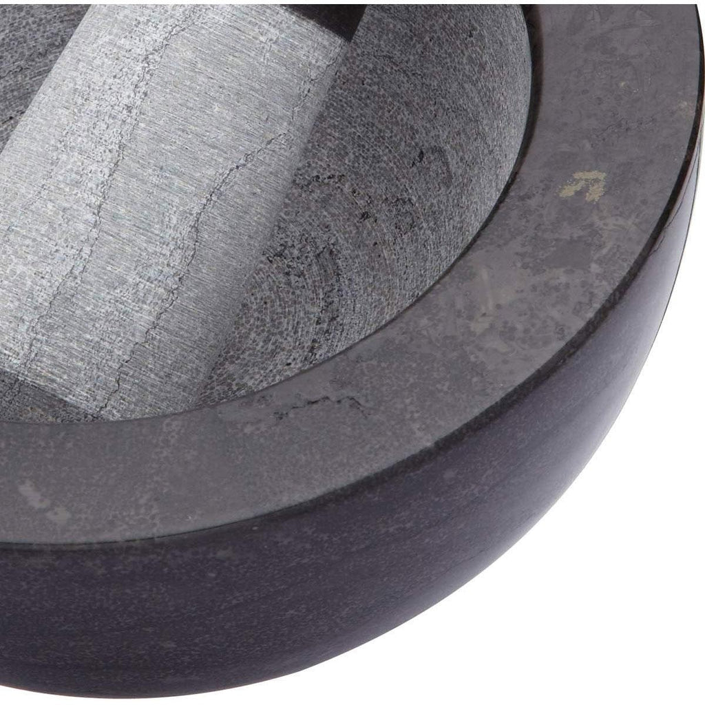 MasterClass Quarry Granite Mortar And Pestle Granite Black/Grey