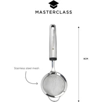MasterClass Soft Grip Stainless Steel Sieve 8cm Silver