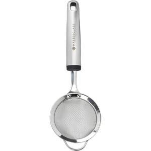 MasterClass Soft Grip Stainless Steel Sieve 8cm Silver